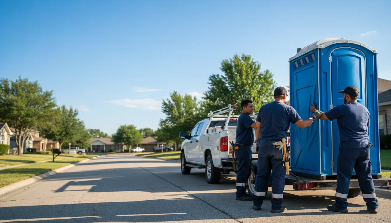 Portable Toilet Rental in Shattuck, OK near me